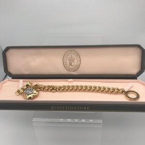 JUICY COUTURE CROWN HEART BRACELET
